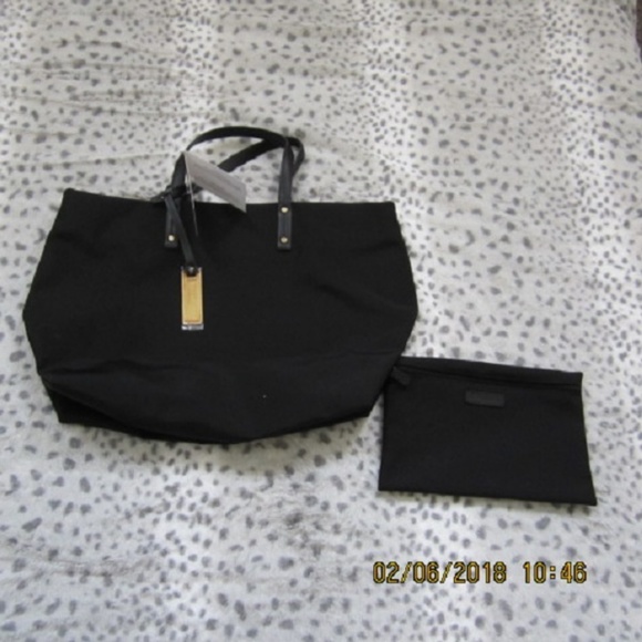 ORIGINAL  LE TANNEUR BLAC PURSE TOTE BAG - Picture 1 of 6
